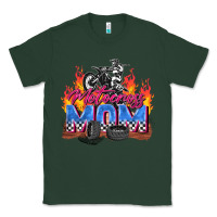 Sports Green motocross mom Classic Tee - Zillion Design Studio