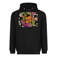 Black halloween horseshoe Heavyweight Hoodie - JahusDesignShop