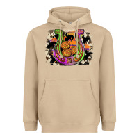 Mushroom halloween horseshoe Heavyweight Hoodie - JahusDesignShop