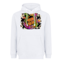 White halloween horseshoe Heavyweight Hoodie - JahusDesignShop