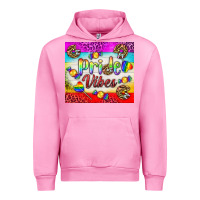 Fuchsia Pink Pride Vibes LGBTQ+ Tumbler Urban Hoodie - BundleAndBundleShop