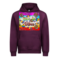 Mauve Wine Pride Vibes LGBTQ+ Tumbler Urban Hoodie - BundleAndBundleShop