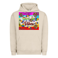 Pigment French Oak Pride Vibes LGBTQ+ Tumbler Urban Hoodie - BundleAndBundleShop