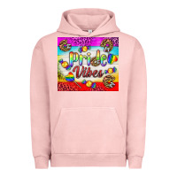 Pigment Salmon Pride Vibes LGBTQ+ Tumbler Urban Hoodie - BundleAndBundleShop