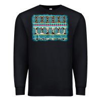 Black turquoise gemstone background Premium Sweatshirt - AdoDesignShop