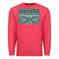 Cardinal turquoise gemstone background Premium Sweatshirt - AdoDesignShop