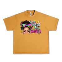 Peanut Butter 80s made 90s raised messy bun Urban Heavy Tee - texasbilliewilder