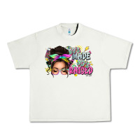 Pistachio 80s made 90s raised messy bun Urban Heavy Tee - texasbilliewilder