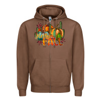 Chestnut hallo fall Zipper Hoodie - RacoonDesign