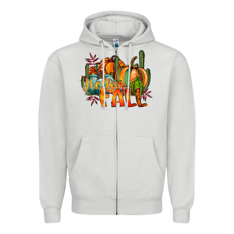 Hallo Fall Zipper Hoodie by RacoonDesign | Teevron