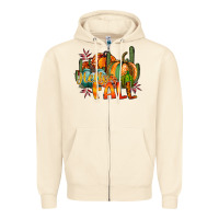 Sandshell hallo fall Zipper Hoodie - RacoonDesign