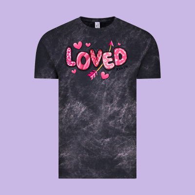 Vintage Tee loved valentines day