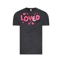 Vintage Black loved valentines day Vintage Tee - RanaPortraitStore