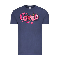 Vintage Denim loved valentines day Vintage Tee - RanaPortraitStore