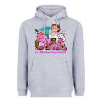 Heather Grey cna certified nursing assistant Heavyweight Hoodie - AdoDesignShop