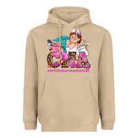 Mushroom cna certified nursing assistant Heavyweight Hoodie - AdoDesignShop