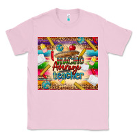 Bubblegum Pink nacho average teacher Classic Tee - CTS Tumbler Store
