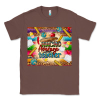 Chestnut nacho average teacher Classic Tee - CTS Tumbler Store