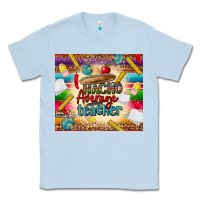 Dusty Blue nacho average teacher Classic Tee - CTS Tumbler Store