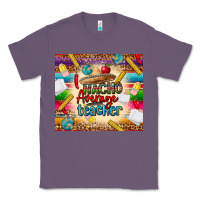 Lavender nacho average teacher Classic Tee - CTS Tumbler Store