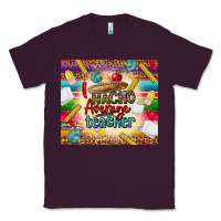 Plum nacho average teacher Classic Tee - CTS Tumbler Store