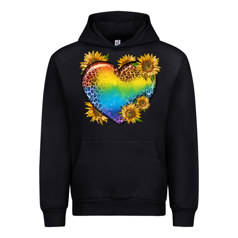 Pride Heart And Sunflower Urban Hoodie by BundleAndBundleShop | Teevron