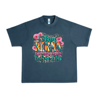 Midnight Navy i hope karma slaps you in the face before i do Urban Heavy Tee - Zillion Design Studio