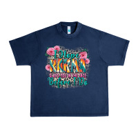 Navy i hope karma slaps you in the face before i do Urban Heavy Tee - Zillion Design Studio