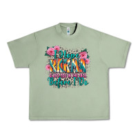 Oil Green i hope karma slaps you in the face before i do Urban Heavy Tee - Zillion Design Studio