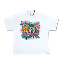 White i hope karma slaps you in the face before i do Urban Heavy Tee - Zillion Design Studio