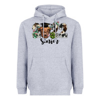 Heather Grey highland cow 2022 Heavyweight Hoodie - JahusDesignShop