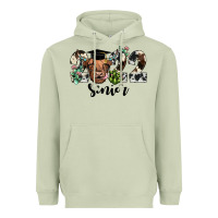 Matcha highland cow 2022 Heavyweight Hoodie - JahusDesignShop