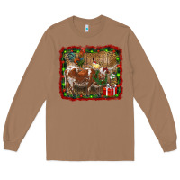 Toasted Coconut christmas farm animals Long Sleeve Tee - RanaPortraitStore