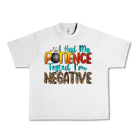 Lunar Rock i had my patience tested i'm negative Urban Heavy Tee - Zillion Design Studio