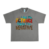 Tornado i had my patience tested i'm negative Urban Heavy Tee - Zillion Design Studio