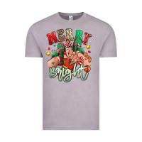 Vintage Zinc merry and bright caucasian girl sneakers Vintage Tee - RanaPortraitStore