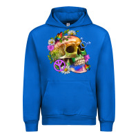 Cobalt Pride Skull And Transgender Symbol With Peace Urban Hoodie - BundleAndBundleShop