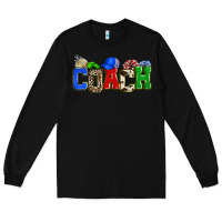 Black coach Long Sleeve Tee - Zillion Design Studio