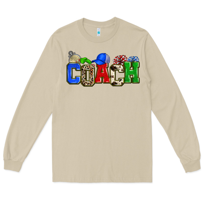 Coach Long Sleeve Tee by Zillion Design Studio | Teevron