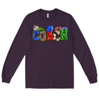 Plum coach Long Sleeve Tee - Zillion Design Studio