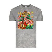 Cloud Rock festive af christmas caucasian girl sneakers Vintage Tee - RanaPortraitStore