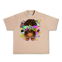 Burro 90s afro messy bun Urban Heavy Tee - texasbilliewilder