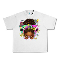 Lunar Rock 90s afro messy bun Urban Heavy Tee - texasbilliewilder
