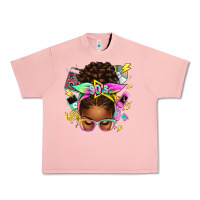 Salmon 90s afro messy bun Urban Heavy Tee - texasbilliewilder