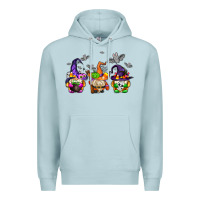 Blue Mist halloween gnomes Premium Hoodie - AdoDesignShop