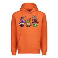 Carrot halloween gnomes Premium Hoodie - AdoDesignShop