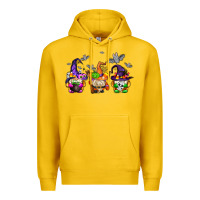 Lemon halloween gnomes Premium Hoodie - AdoDesignShop