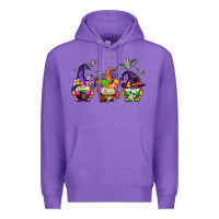 Purple halloween gnomes Premium Hoodie - AdoDesignShop