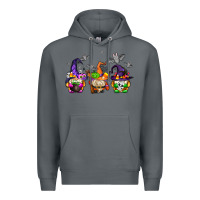 Rock halloween gnomes Premium Hoodie - AdoDesignShop