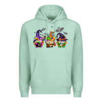 Seafoam halloween gnomes Premium Hoodie - AdoDesignShop